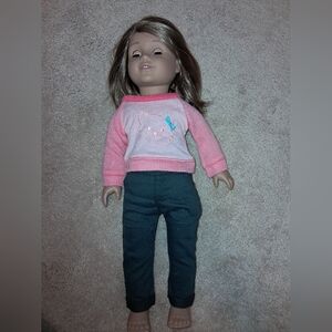 American Girl Doll #28 RETIRED short  BROWN Hair BROWN eyes Truly Me